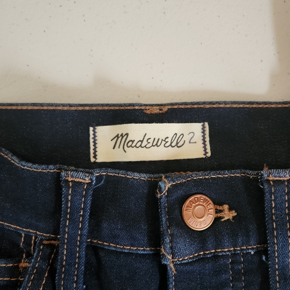 Madewell Roadtripper Jeggings Jeans High Rise Pember Dark Wash New Size 26 - Picture 6 of 11